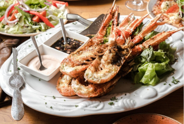 Kaisergranat/Langoustines/Scampi roh gefroren 8 - 12 1 kg